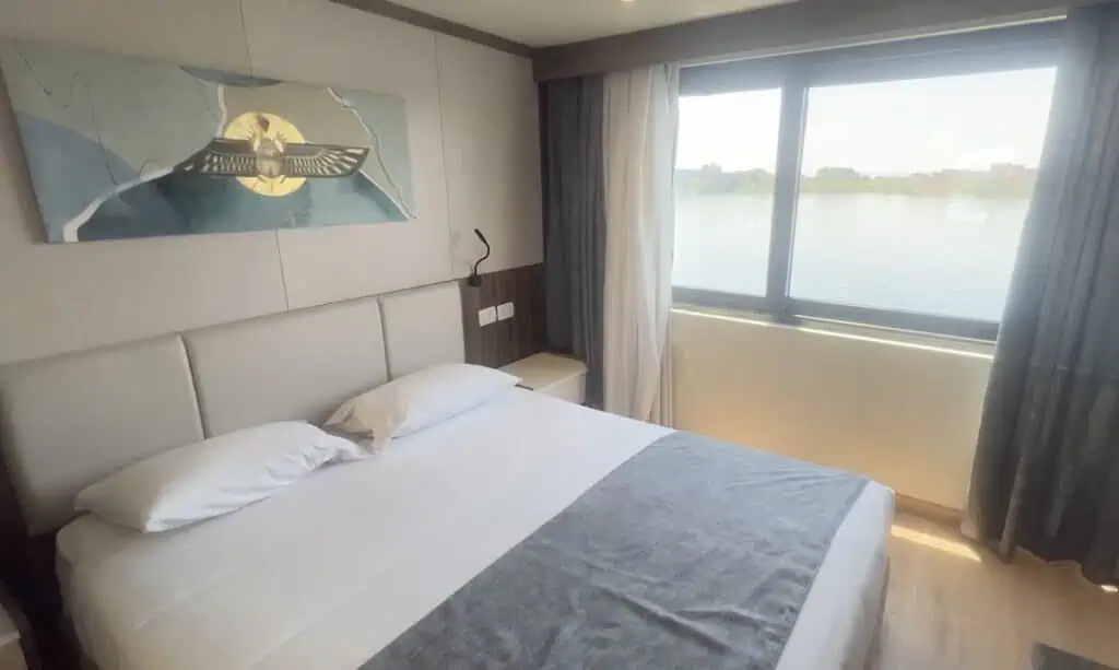 Stanza doppia della nave sulla Crociera sul Nilo